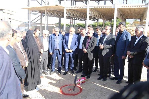 کلنگ‌زنی ساختمان اداری و مرکزی pc2 شرکت ارتباطات زیرساخت